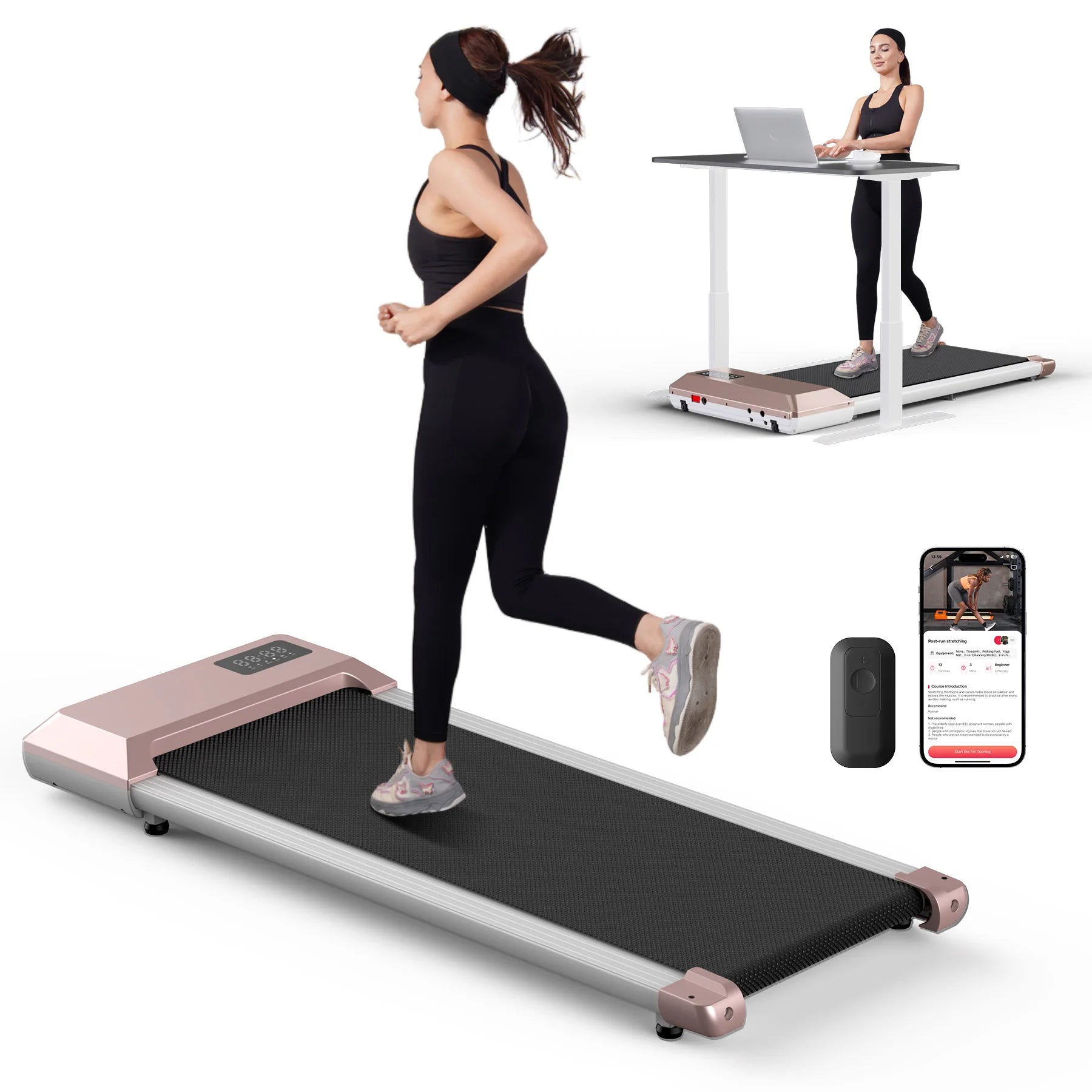 Treadmill for Home 2.5HP Treadmills Walking Pad LCD Digital Display
